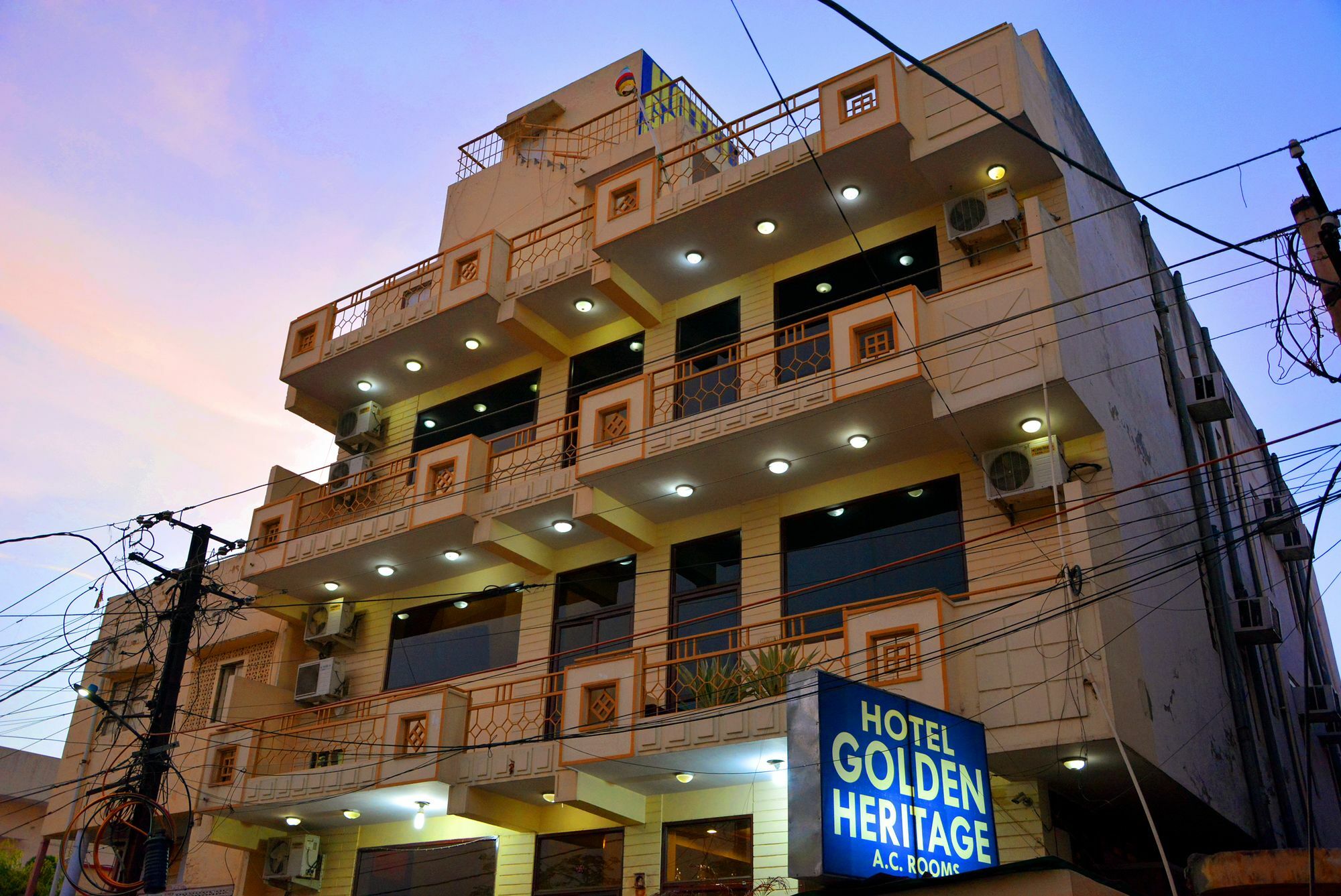 Hotel Golden Heritage Jaipur Exteriör bild